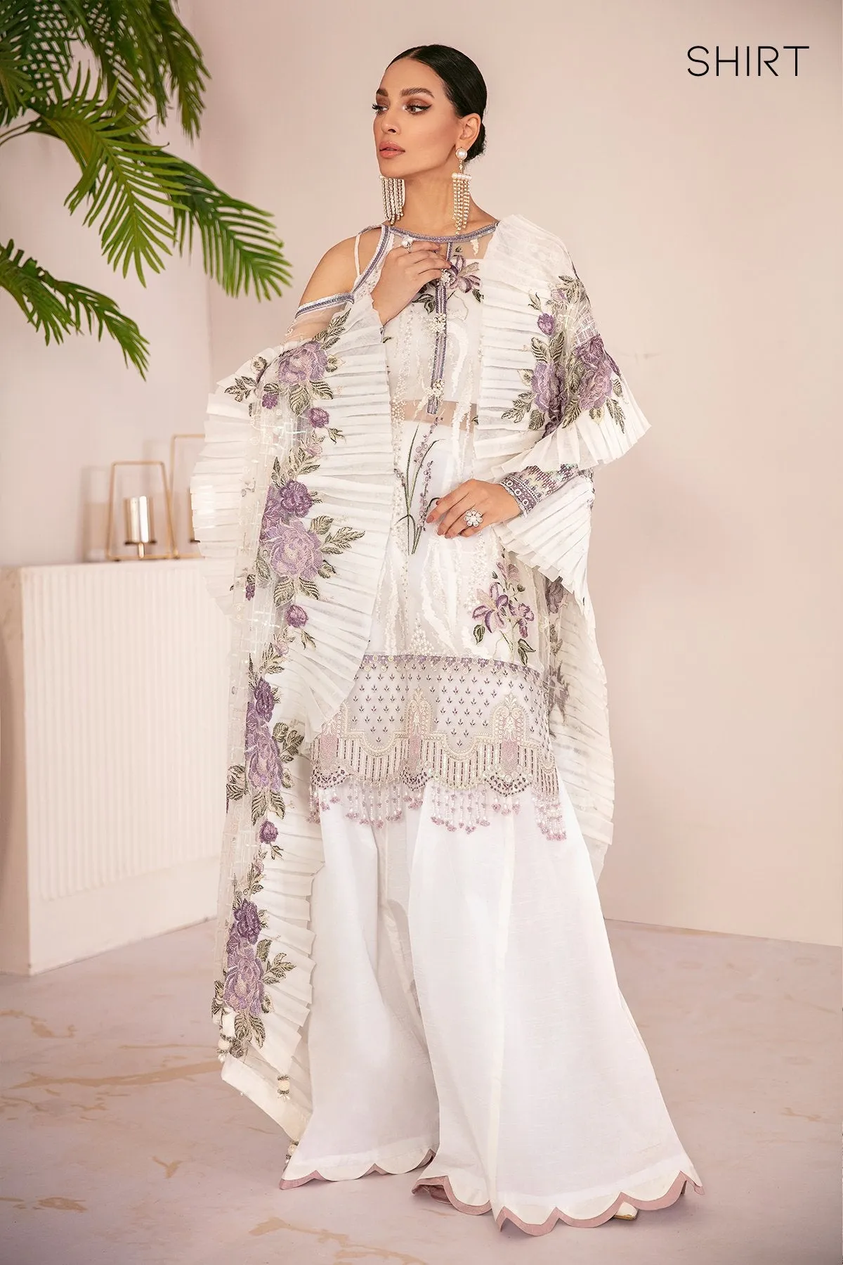 Baroque Chantelle Chiffon Collection 2021 – FLO WHITE