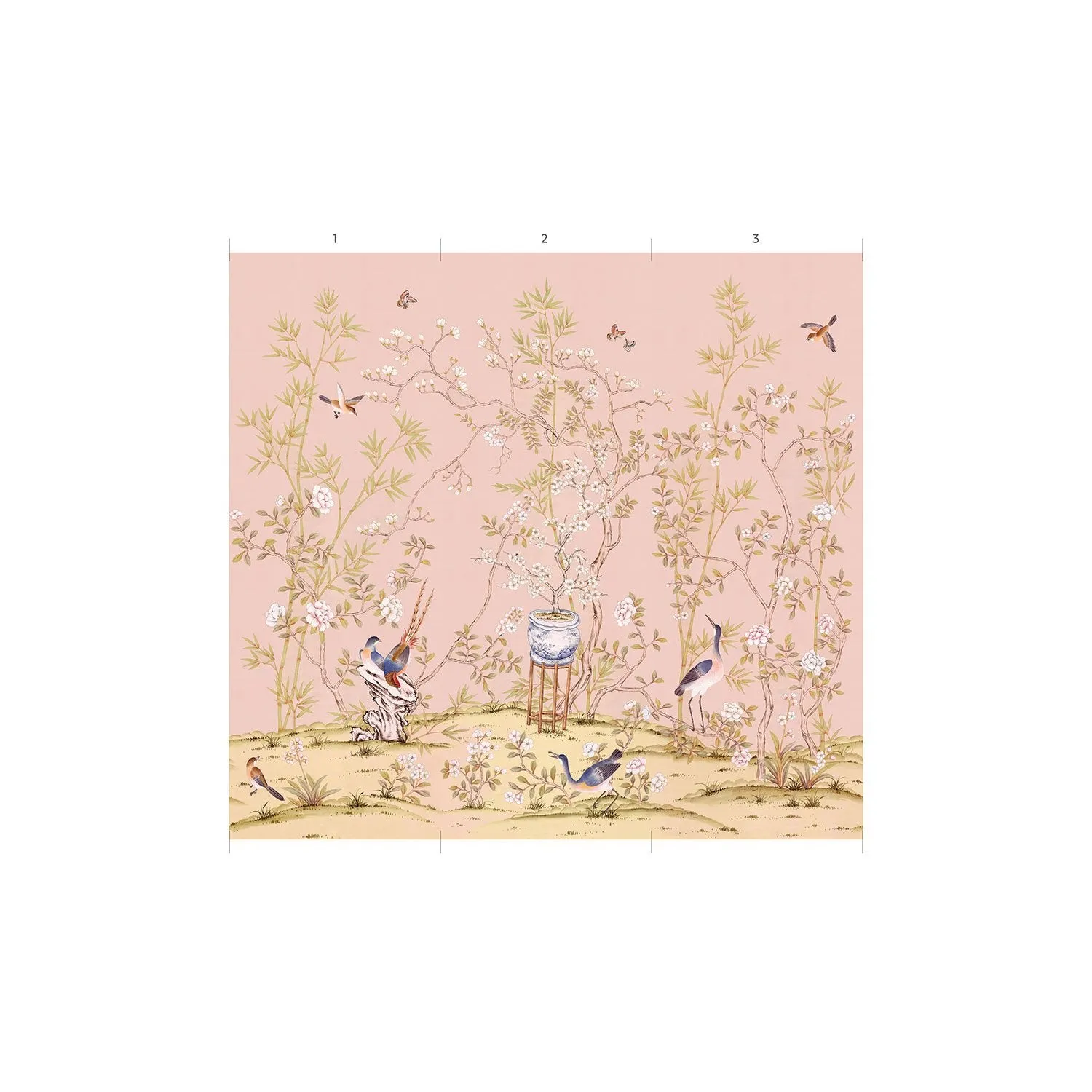 Belfort in Blush Mural