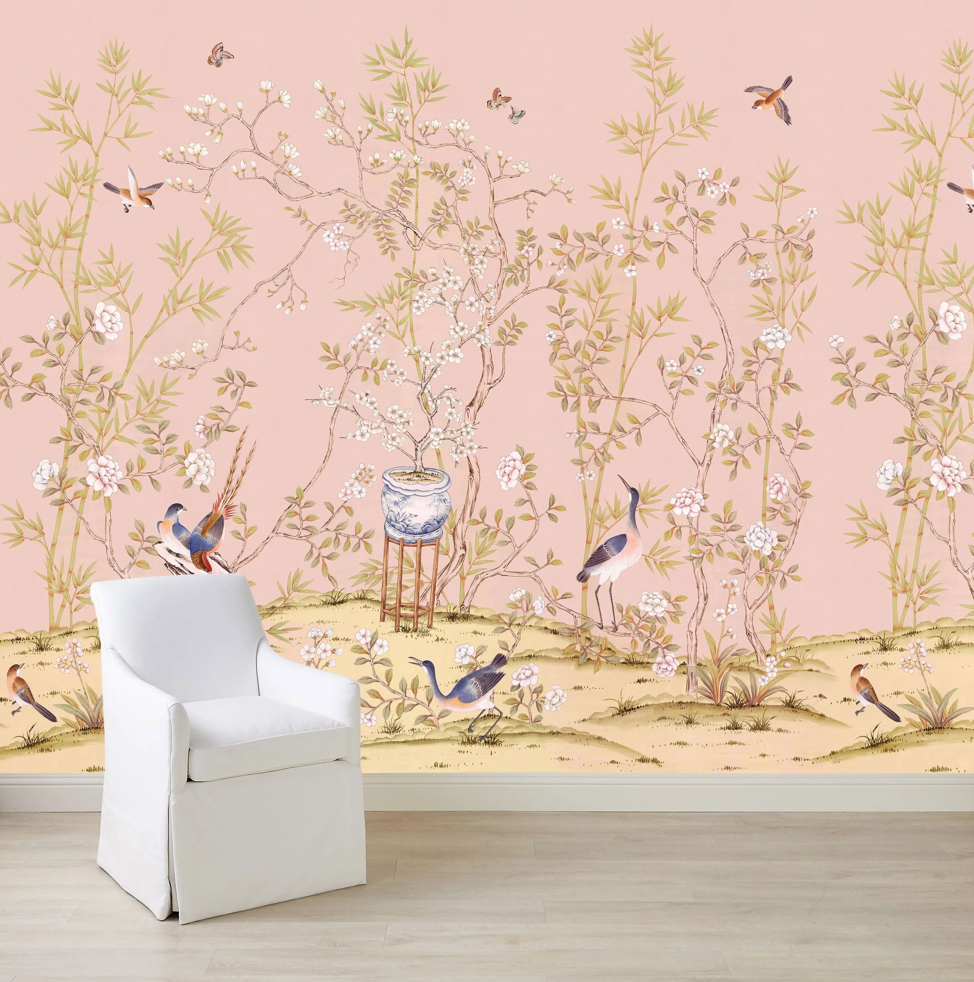 Belfort in Blush Mural