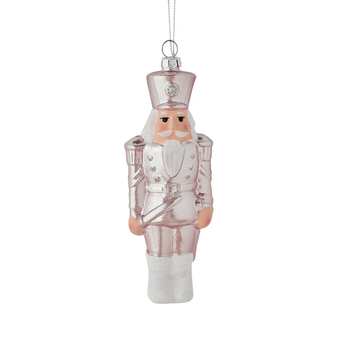 Blush Nutcracker Ornament
