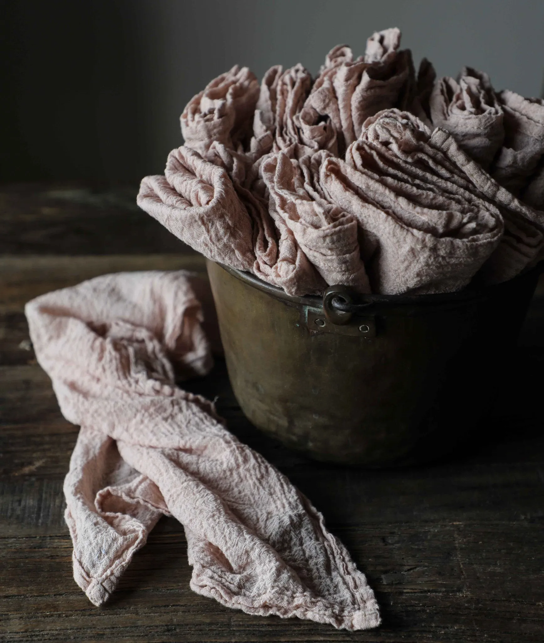 Blushing Coral / Plant Dyed Napkin Sets