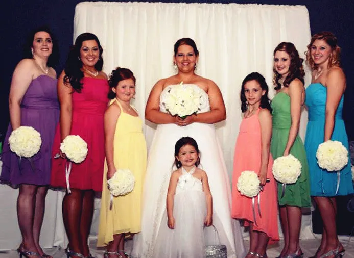 Build Your wedding package-Ivory Rose bouquet corsage boutonniere