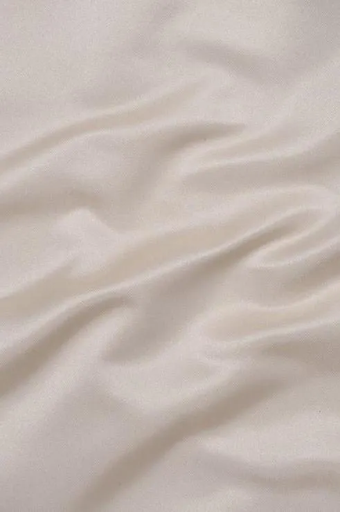 Champagne Silk Duchess Satin Fabric