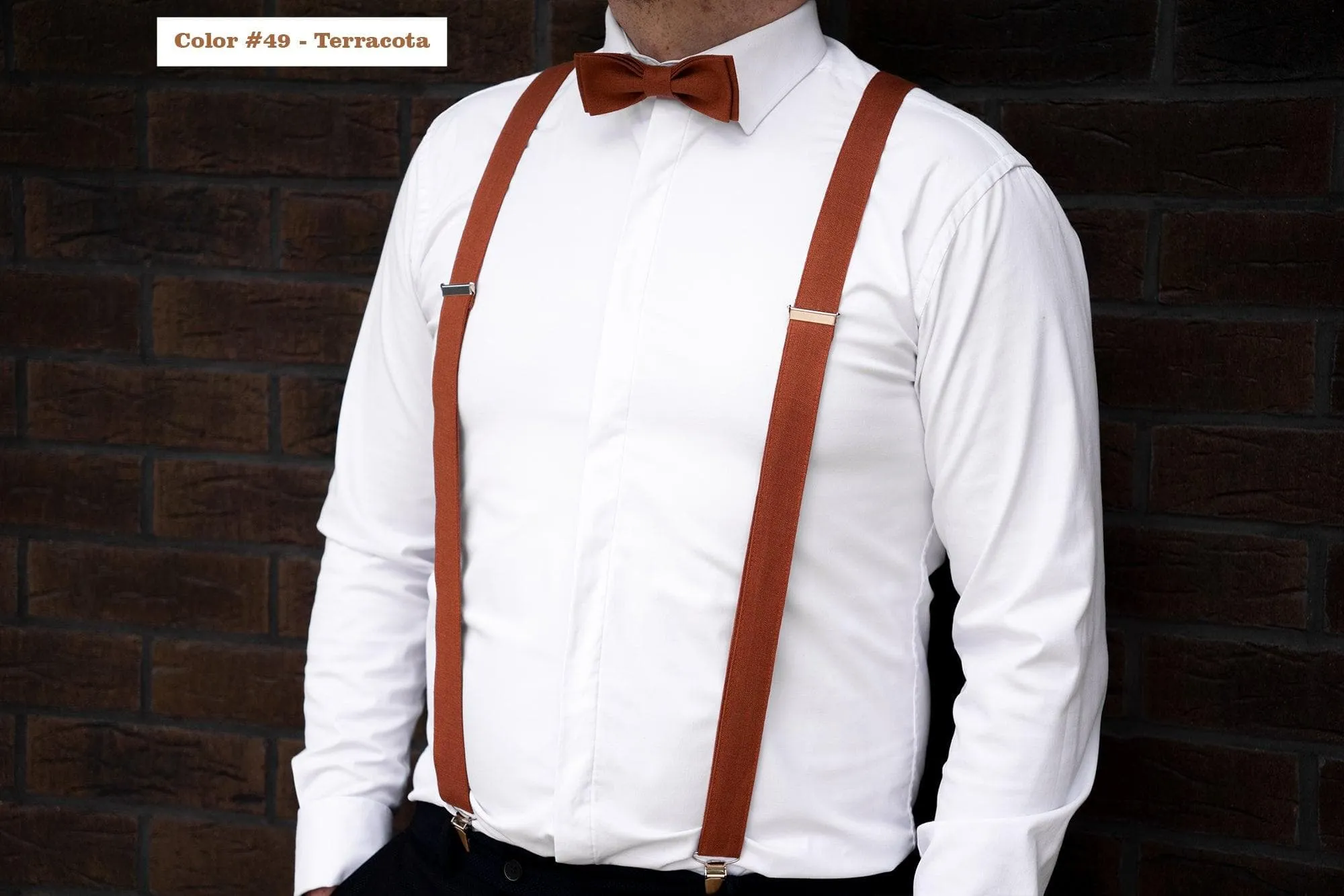 Charcoal bow ties for men | Charcoal linen wedding bow ties