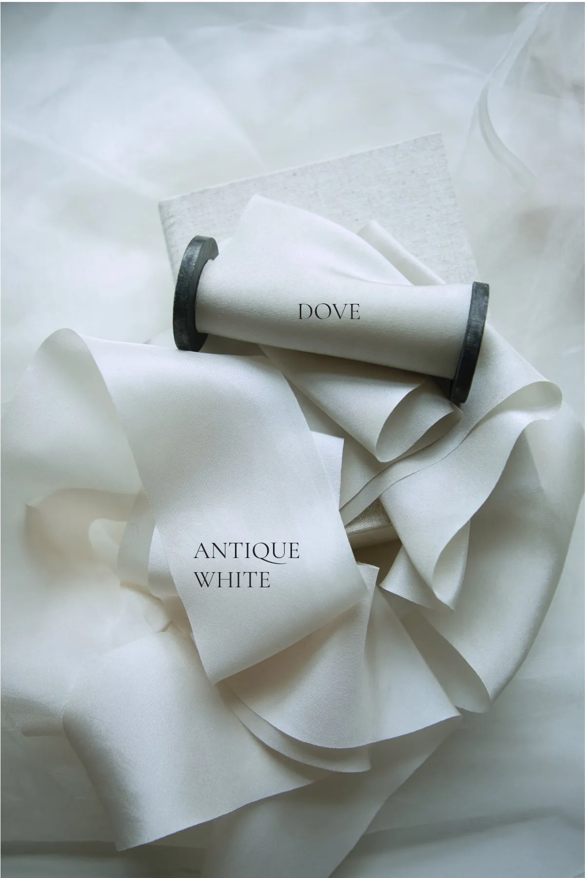 Dove Silk Ribbon