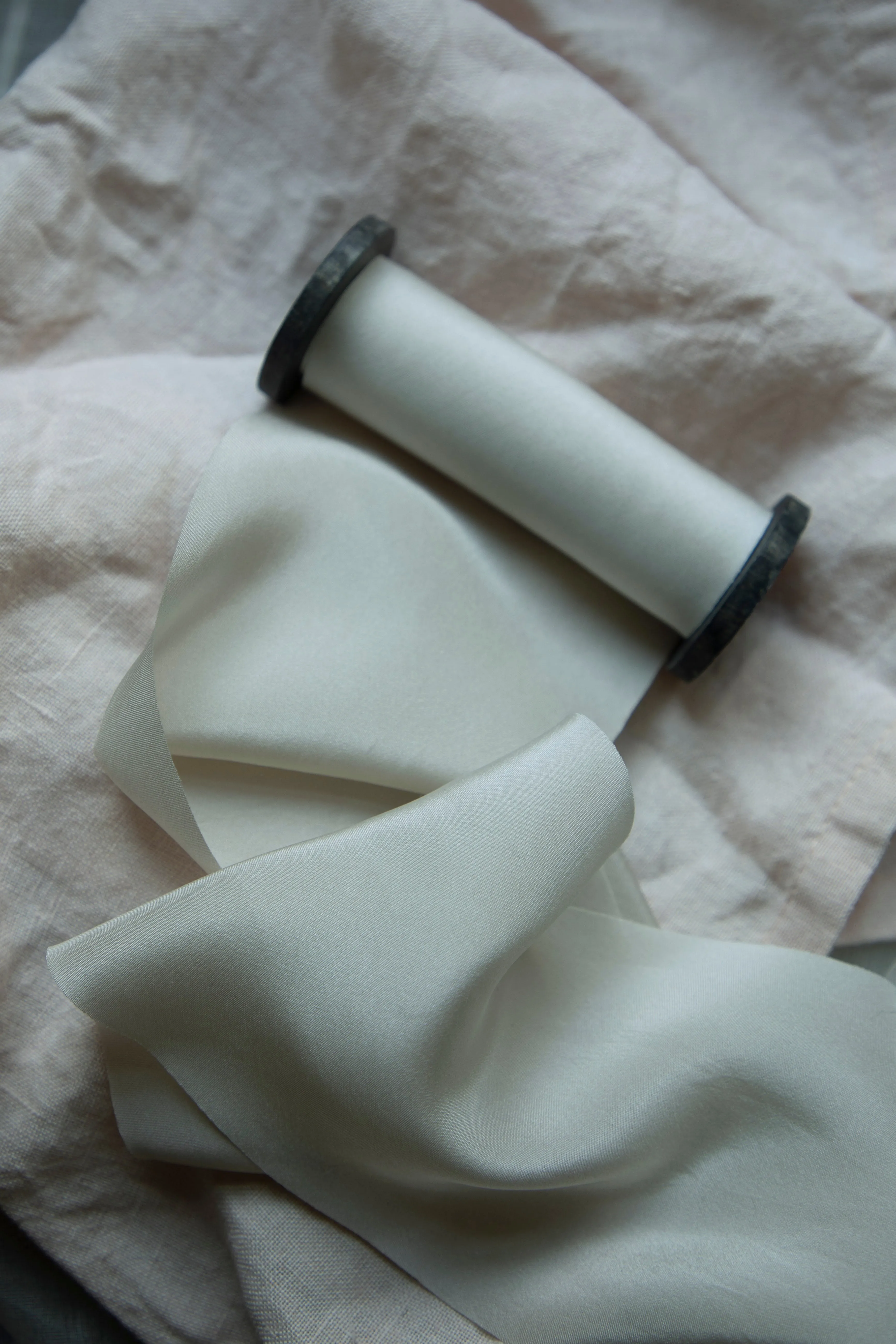 Dove Silk Ribbon