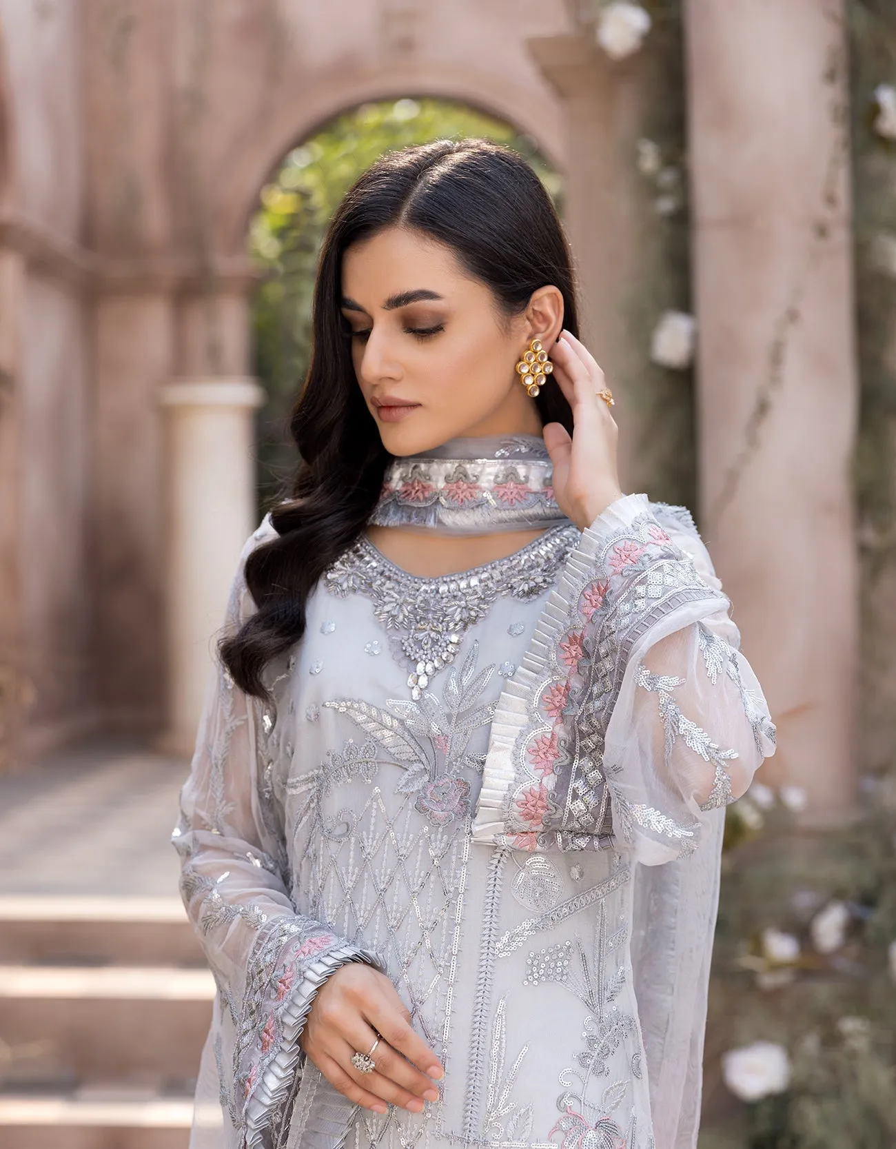 Emaan Adeel Le Festa Edit Chiffon Collection Vol-3 – LR-04