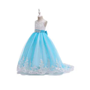 Ketty More  Kid Girl Classy Embroidered Puff Skirt-KGDC39261