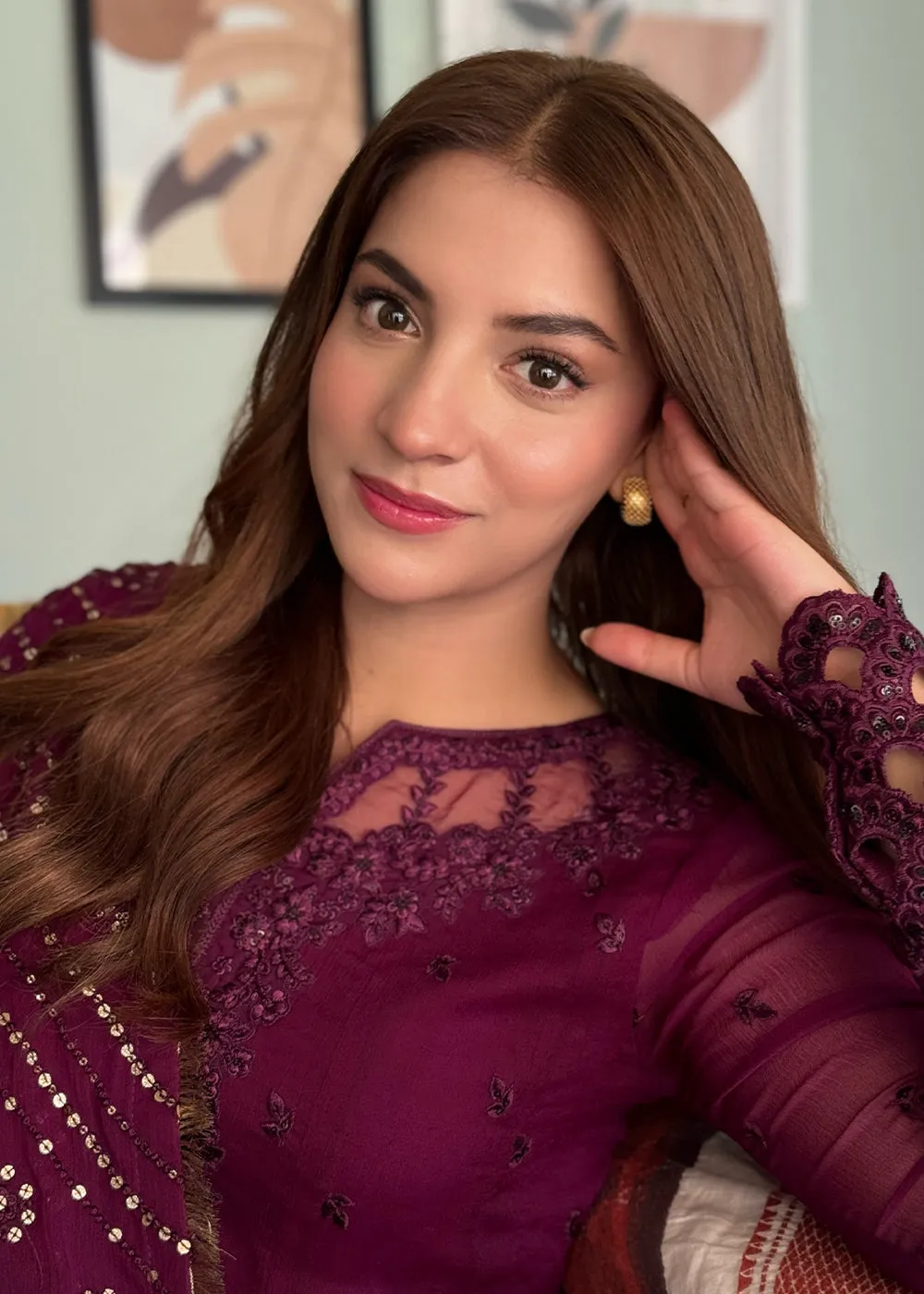 Luxe 3 Pcs Festive Embroidered Formals '24 by Azure | Mysterious Fairy