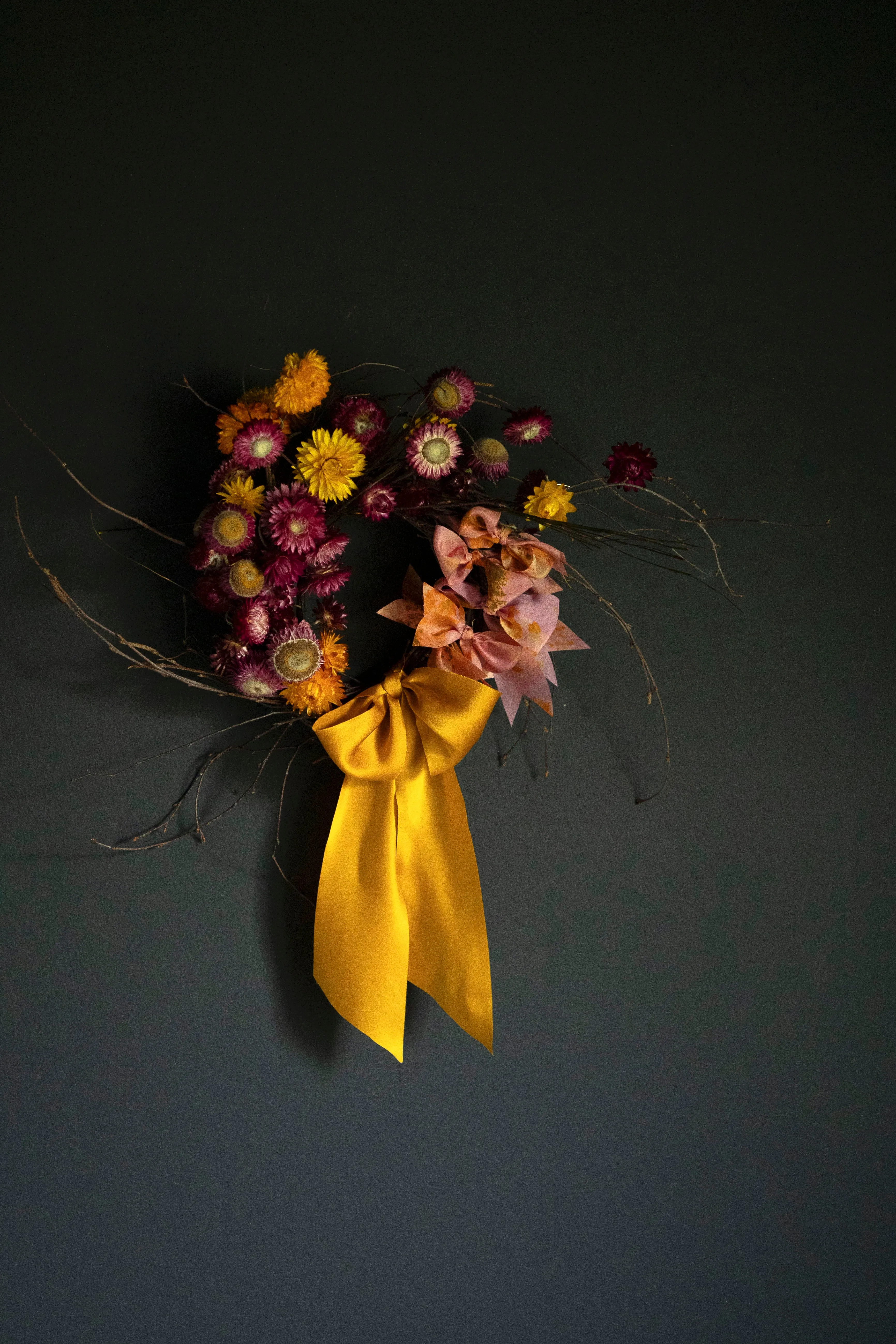 Marigold {SATIN} Silk Ribbon / LIMITED EDITION