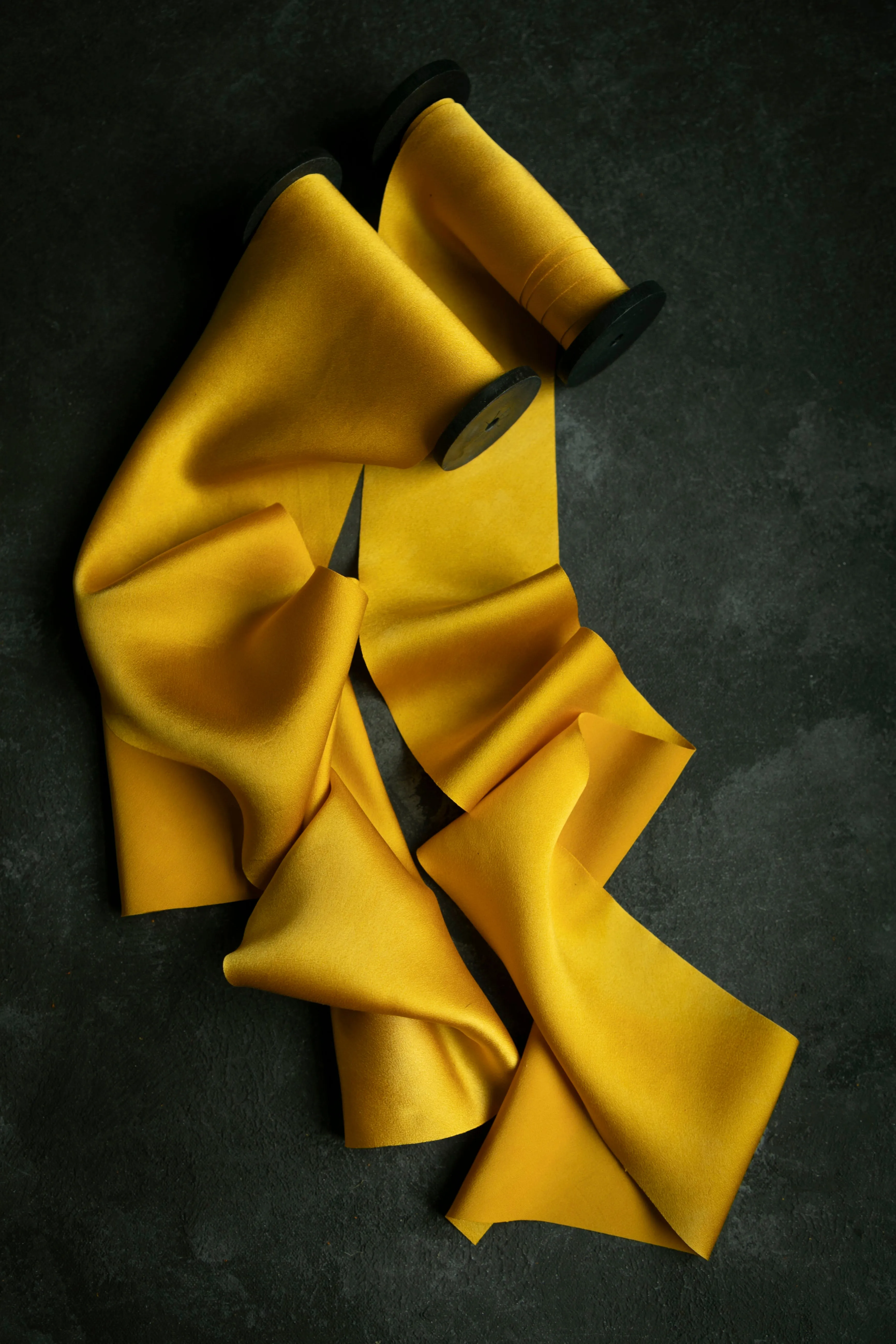 Marigold {SATIN} Silk Ribbon / LIMITED EDITION