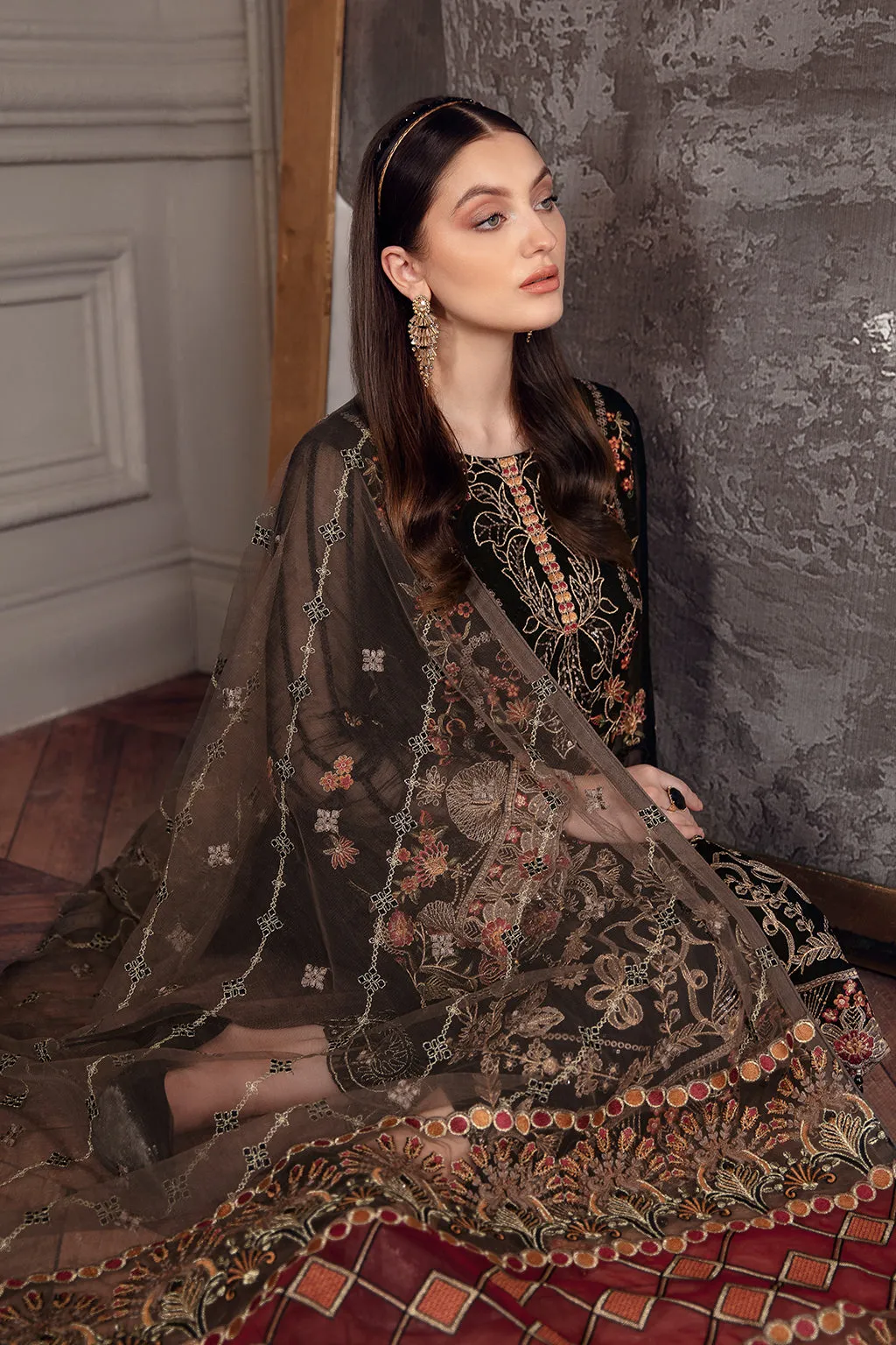 Ramsha Chevron Chiffon Collection Vol-5 – A-501