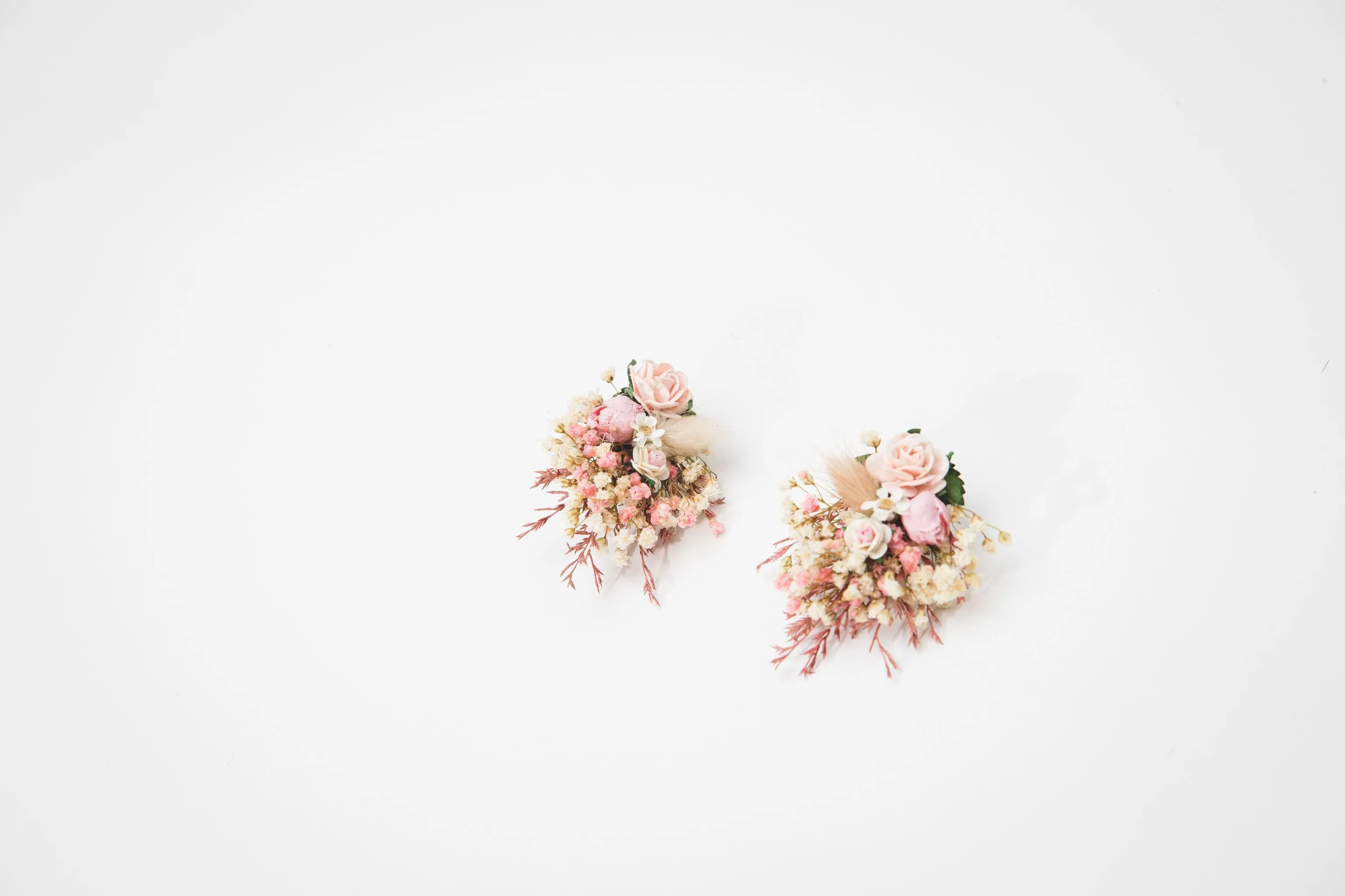 Romantic Blush Pink wedding earrings