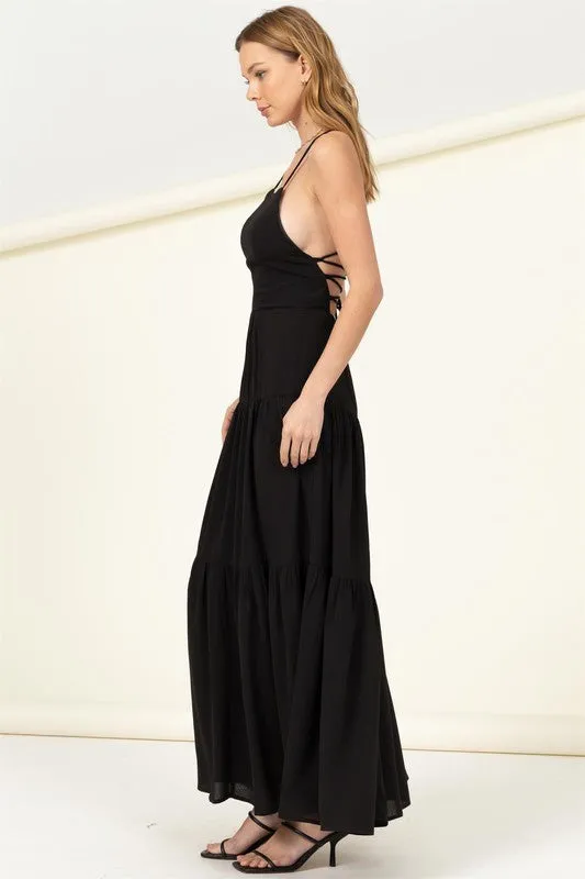 Said Yes Tiered Maxi Dress  *Online Only*
