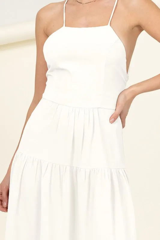 Said Yes Tiered Maxi Dress  *Online Only*