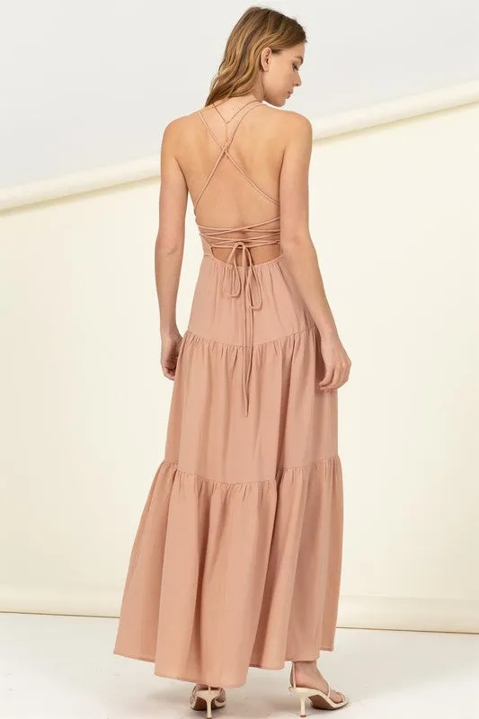 Said Yes Tiered Maxi Dress  *Online Only*