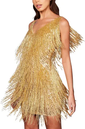 Sequin Cocktail Dresses Flapper Dresses 1920s Gatsby with All-Over Fringe Mini Dresses Prom Party Dress