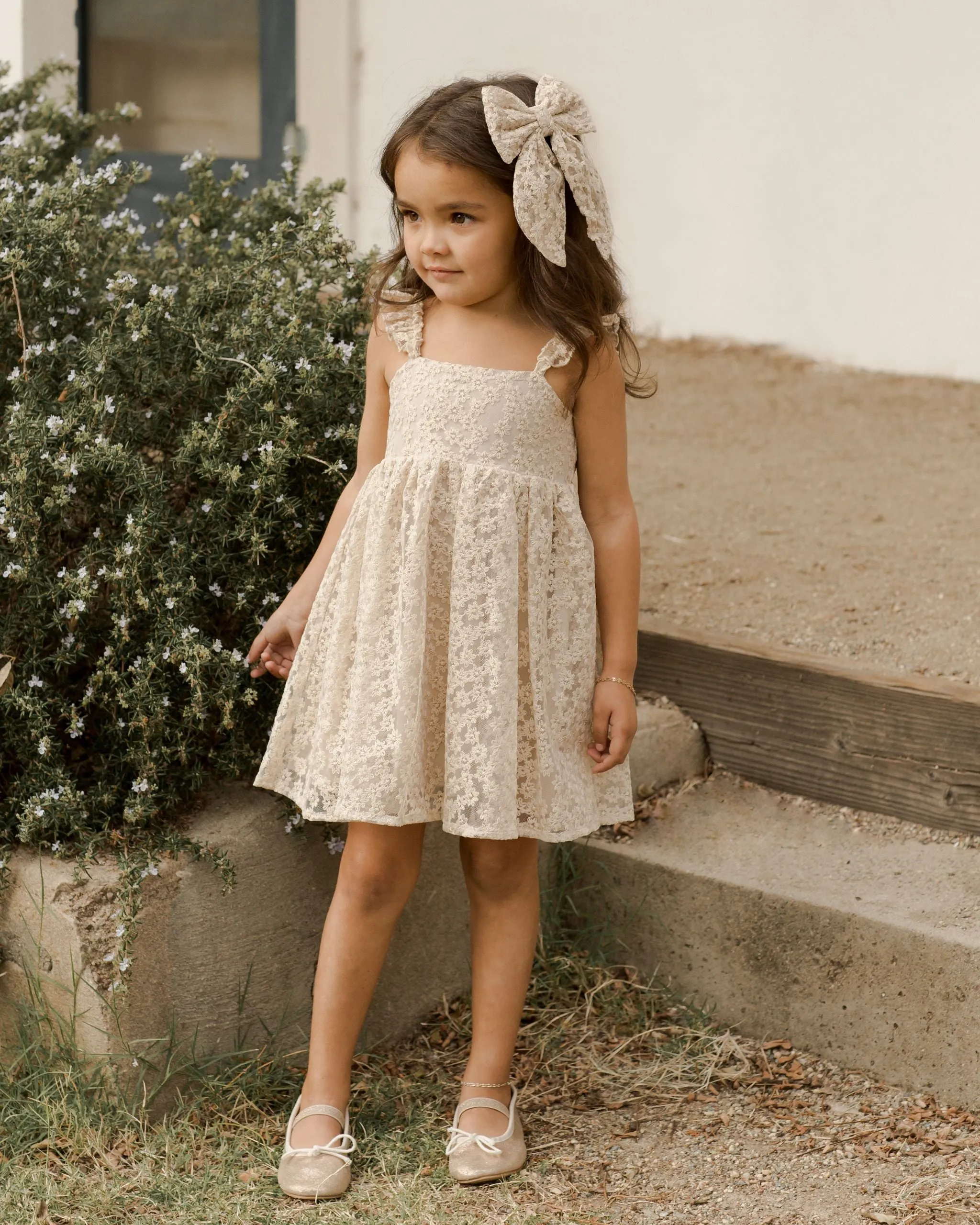 The Mara Dress by Noralee - Champagne Daisy - KIDS